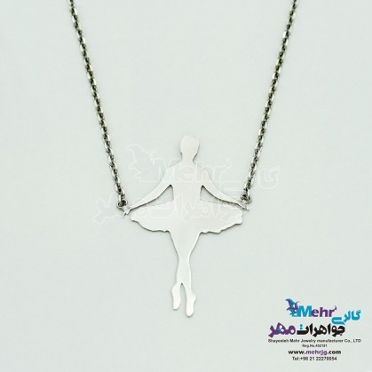 Gold Necklace - Ballerina Design-SM0783